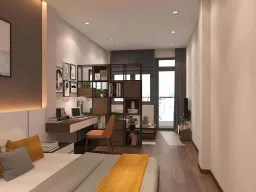 Phòng ngủ - Nhà phố Bình Thạnh - Phong cách Modern 