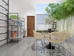 Nhà phố Bình Dương - Phong cách Modern + Scandinavian