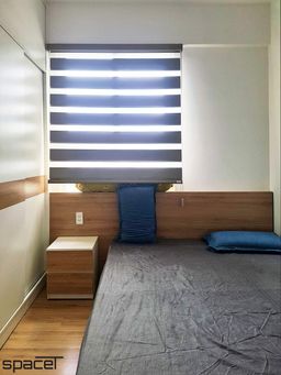 Phòng ngủ - Căn hộ Citisoho Quận 2 - Phong cách Scandinavian + Color Block 