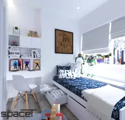 Phòng cho bé - Căn hộ Sunrise Cityview Quận 7 - Phong cách Neo Classic 