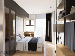 Phòng ngủ - Căn hộ duplex Ricca Quận 9 97m2 - Phong cách Modern 