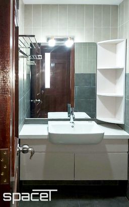 Phòng tắm - Căn hộ Hoàng Anh Giai Việt Quận 8 - Phong cách Scandinavian 