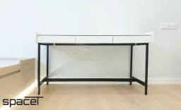 Phòng làm việc - Căn hộ studio Rivergate Residence Quận 4 - Phong cách Japandi 