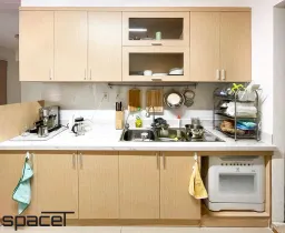 Phòng bếp - Cải tạo Căn hộ V-Star Quận 7 - Phong cách Modern 