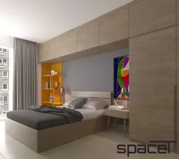 Phòng ngủ - Căn hộ Sky 89 Quận 7 - Phong cách Modern 