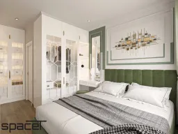 Phòng ngủ - Căn hộ Saigon Riverside Complex Quận 7 - Phong cách Neo Classic 