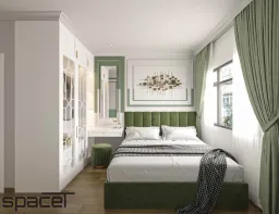 Phòng ngủ - Căn hộ Saigon Riverside Complex Quận 7 - Phong cách Neo Classic 