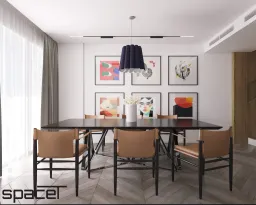 Phòng ăn - Căn hộ duplex Ricca Quận 9 - Phong cách Modern 