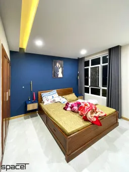 Phòng ngủ - Căn hộ Hoàng Anh Giai Việt Quận 8 - Phong cách Modern 