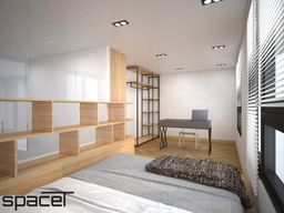 Phòng ngủ, Phòng làm việc - Căn hộ duplex Sunshine Diamond River - Phong cách Modern + Minimalist 