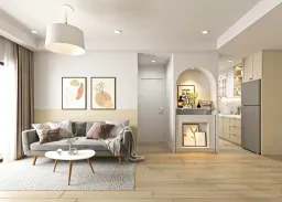 Căn hộ Masteri T5 Thảo Điền 71m2 - Phong cách Color Block + Scandinavian