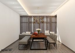 Phòng ăn - Căn hộ Saigon Pearl Bình Thạnh - Phong cách Modern + Minimalist 