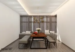 Phòng ăn - Căn hộ Saigon Pearl Bình Thạnh - Phong cách Modern + Minimalist 