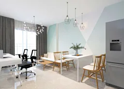 Cải tạo Căn hộ Golden Mansion Phú Nhuận - Phong cách Color Block + Scandinavian