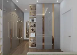 Phòng ngủ - Nhà phố Quận 7 200m2 - Phong cách Modern 