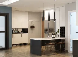 Phòng ăn, Lối vào - Căn hộ Masteri Thảo Điền Quận 2 - Phong cách Modern 