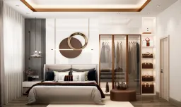 Phòng ngủ - Căn hộ Masteri Thảo Điền Quận 2 - Phong cách Modern 