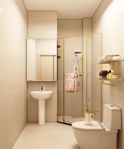 Phòng tắm - Căn hộ Masteri Thảo Điền Quận 2 - Phong cách Modern 