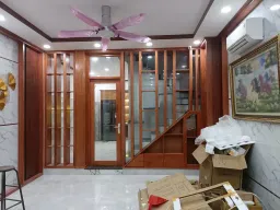Phòng khách - Nhà phố Gò Vấp - Phong cách Neo Classic 