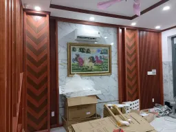 Phòng khách - Nhà phố Gò Vấp - Phong cách Neo Classic 