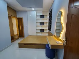 Phòng ngủ - Nhà phố Thủ Đức 100m2 - Phong cách Modern 