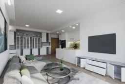 Phòng khách - Căn hộ Emerald Celadon City 100m2 - Phong cách Modern 
