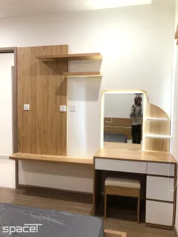 Phòng ngủ - Căn hộ 3PN The Origami (Vinhomes) - Phong cách Modern 