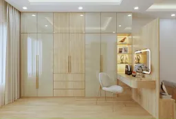 Phòng ngủ - Căn hộ Diamond Riverside Quận 8 - Phong cách Modern 