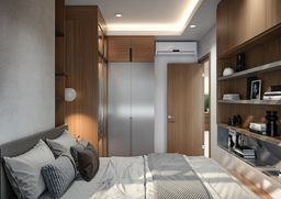 Phòng ngủ - Căn hộ Urban Hill Quận 7 - Phong cách Modern 