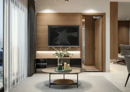 Phòng khách - Căn hộ Urban Hill Quận 7 - Phong cách Modern 