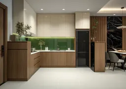 Phòng bếp - Căn hộ Urban Hill Quận 7 - Phong cách Modern 