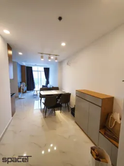 Phòng ăn, Lối vào - Căn hộ Terra Mia Bình Chánh 50m2 - Phong cách Modern 