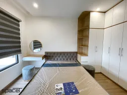 Phòng ngủ - Căn hộ The Origami (Vinhomes) - Phong cách Modern + Scandinavian 