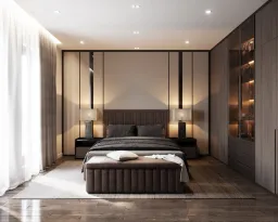 Phòng ngủ - Nhà phố Verosa Park Khang Điền - Phong cách Neo Classic 