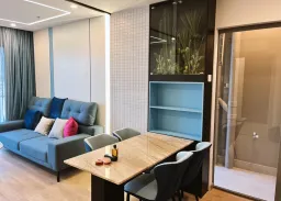 Phòng khách, Phòng ăn - Căn hộ The Sóng Vũng Tàu - Phong cách Modern 