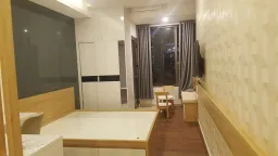 Phòng ngủ - Căn hộ studio River Gate Quận 4 - Phong cách Scandinavian 
