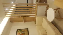 Phòng khách - Căn hộ studio River Gate Quận 4 - Phong cách Scandinavian 