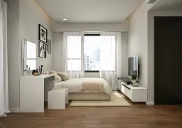 Phòng ngủ - Căn hộ The Tresor Quận 4 - Phong cách Modern + Minimalist 