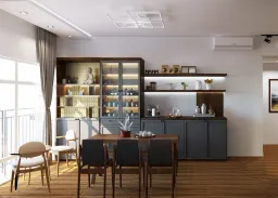 Căn hộ chung cư Tản Đà Court - Phong cách Industrial