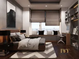 Phòng ngủ - Phòng ngủ Nhà phố Quận 7 - Phong cách Modern 