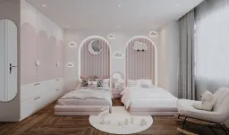 Phòng cho bé - Căn hộ Saigon Pearl Topaz 2 - Phong cách Modern 