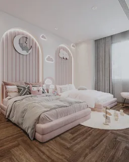 Phòng cho bé - Căn hộ Saigon Pearl Topaz 2 - Phong cách Modern 