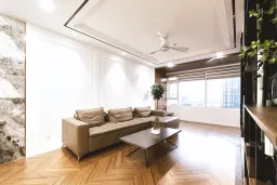 Phòng khách - Căn hộ Sài Gòn Pearl Topaz 2 - Phong cách Modern 