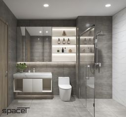 Phòng tắm - Căn hộ Sunwah Pearl - Phong cách Modern 