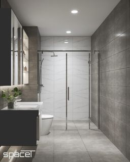 Phòng tắm - Căn hộ Sunwah Pearl - Phong cách Modern 