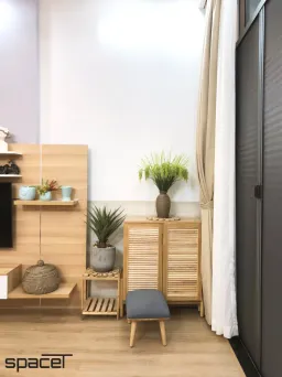 Lối vào - Nhà phố Bến Cát, Bình Dương - Phong cách Scandinavian 