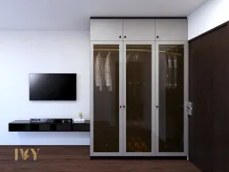 Phòng ngủ - Căn hộ Petro Landmark Q2 - Phong cách Modern 
