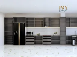 Phòng bếp - Căn hộ Petro Landmark Q2 - Phong cách Modern 