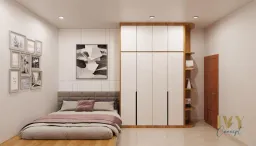 Phòng ngủ - Căn hộ The CBD Premium Home - Phong cách Scandinavian 