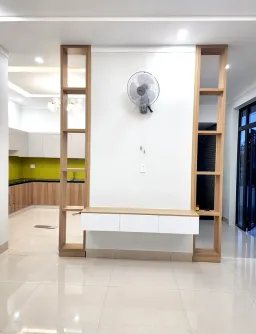 Phòng khách - Nhà phố Cô Quy 120m2 - Phong cách Modern 